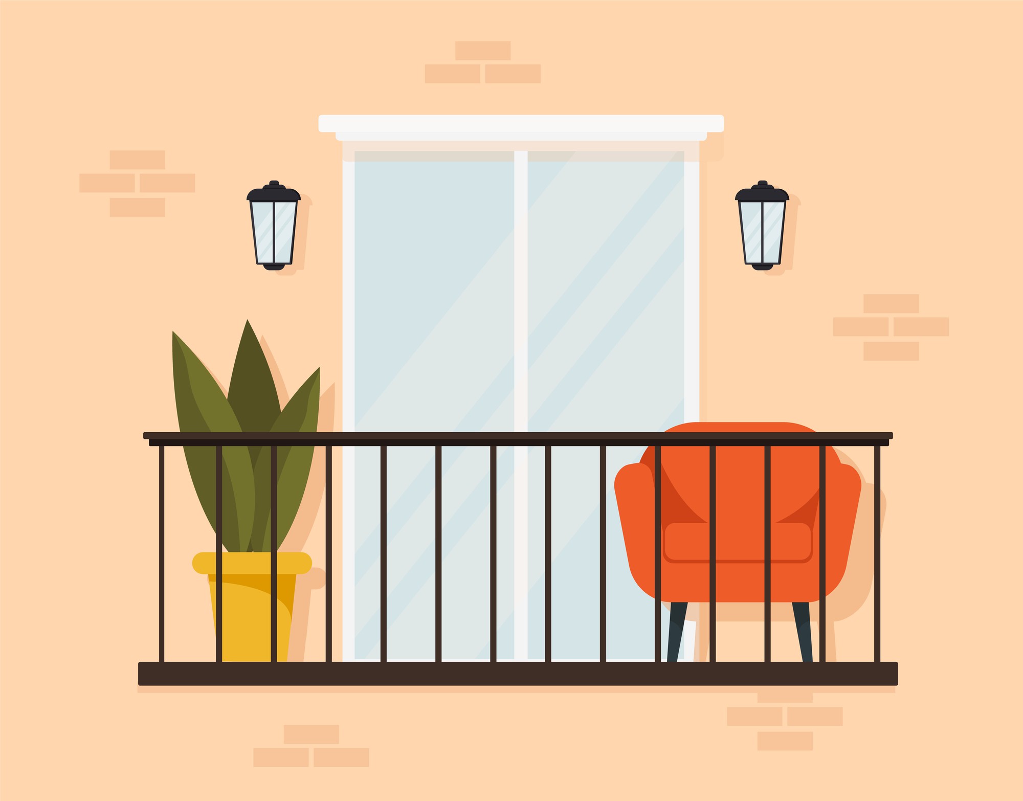 stylish-exterior-cozy-balcony-with-furniture-large-window_265358-170